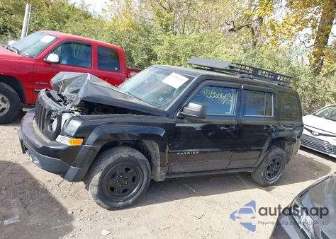 2015 Jeep Patriot Sport из США, поврежденный, VIN 1C4NJRBB1FD331953